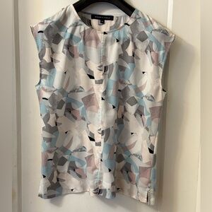 WILLOW & THREAD Patterned Sleeveless Top